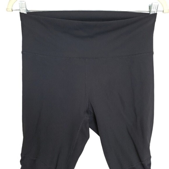 Fabletics Cashel Foldover Powerform Purelux Cinched Leg Black Leggings - Sz S - Picture 7 of 8